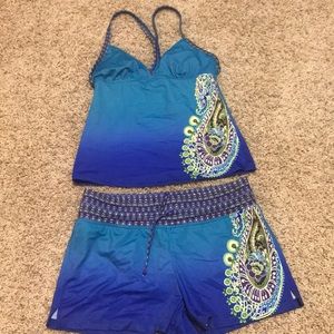 Athleta two piece bathing suit